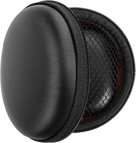 حافظة سماعات أذن Geekria Shield متوافقة مع Beats Solo Buds وStudio Buds وStudio Buds+ سماعات أذن لاسلكية حقيقية، حقيبة حمل بديلة ذات هيكل صلب للسفر (أسود) in Saudi Arabia