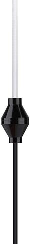 Ciglow in-Ear Headphones, 3.5mm Anti-Radiation Air Acoustic Tube Earpiece Earphone with Microphone for Mobile Phone, Tablet, MP3, MP4, etc.(Black) in Saudi Arabia