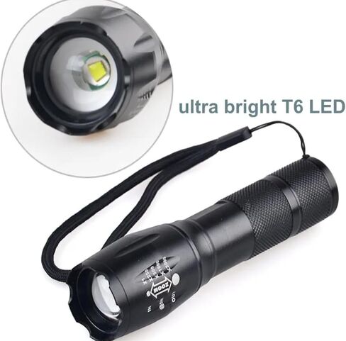 ضوء فلاش خارجي 1000 لومن زوومابلي G700 تكتيكي XML T6 LED in Kuwait
