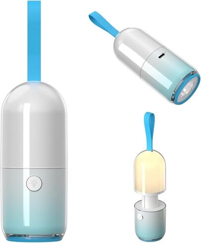 مصابيح يدوية LED - مصابيح التخييم الصغيرة القابلة لإعادة الشحن مع 5 أوضاع، قوية ومشرقة للاستخدام في الهواء الطلق وانقطاع التيار الكهربائي، والمشي لمسافات طويلة، والإعصار، والطوارئ، والمنزل in Kuwait