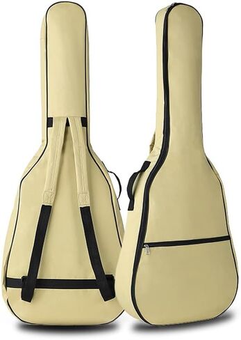 حقيبة جيتار Gvince، حقيبة جيتار كهربائية مقاس 40/41 بوصة، متعددة الألوان مقاومة للماء 600D من قماش أكسفورد مع حزام كتف مزدوج قابل للتعديل (أزرق، 40/41 بوصة) in Kuwait