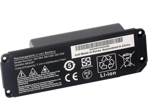 061384 063404 061385 061386 063287 بطارية بديلة لـ Bose Mini 1/Bose Mini One Series 7.4V/17Wh 2330MmAh in Kuwait