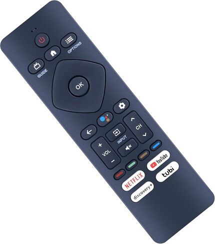 URMT26CND002 Replace Remote Control fit for Philips Google TV 50PUL7672/F7 50PUL7552/F7 643PUL7652/F7 65PUL7552 75PUL7552/F7 5PUL7552/F7 43PUL7672/F7 65PUL7672/F7 55PUL7672/F7 （No Voice Function） in Saudi Arabia