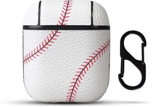 for AirPods Case, for AirPods Accessories Cover for Airpods 1 & for AirPods 2 Protective Case Soccer Pattern Leather for AirPods 2 Kits Skin with Keychain, Soccer02 in Kuwait