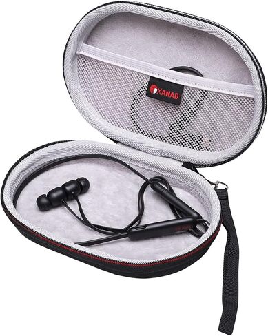 حافظة سماعات XANAD لسماعات Beats Flex/Sony MDREX15AP/Sephia SP3060/Powerbeats اللاسلكية عالية الأداء داخل الأذن - حقيبة تخزين تافيل in Saudi Arabia
