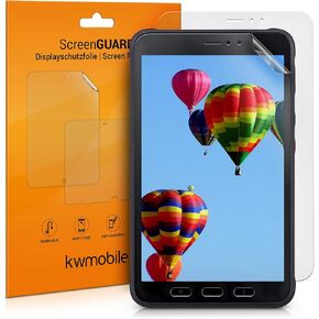 kwmobile Screen Protector Compatible with Samsung Galaxy Tab Active 3 Screen Protector - 2X Anti-Reflective Matte Film for Tablet
