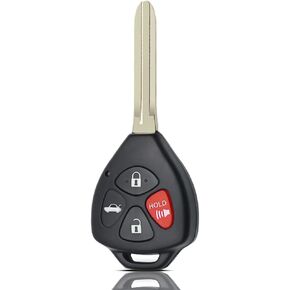 Key Fob Remote Replacement Fits for Toyota 2010 2011 Camry Keyless Entry Remote Control HYQ12BBY HYQ12BDC G CHIP 89070-33C40/89070-06231/89070-06500/89070-06650