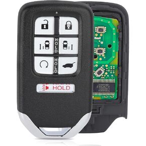 Yewong Smart Proximity Keyless Entry Remote Control Car Key Fob for Honda Odyssey 2018 2019 2020 FCC ID: KR5V2X 72147-THR-A31 433MHz 47 Chip 7Buttons