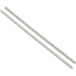 GINTAI Laptops 2PCS Bottom Cover Rubber Feet Strips for DELL XPS 9370 9380 7390 9305 for Laptop Bottom Case Nonskid Silicone Bumper Rubber Foot Strips White(One Thick and one Thin)
