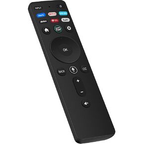 XRT260 Replaced Voice Remote with Mic Suitable for Vizio V Series TV 2021 Model V435-J01 V505-J01 V505-J09 V555-J01 P65Q9-J01 P75Q9-J01 M43Q6-J04 M50Q6-J01 M55Q6-J01 V585-J01 V655-J04 V705-J01