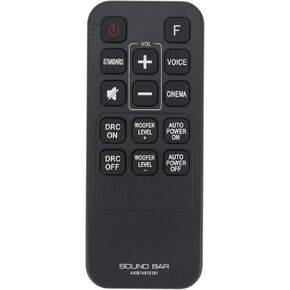 AKB74815301 Replacement Remote Control Compatible with LG Sound Bar LAS454B S55A3-D LAS453B SH3B SPH3B-W SH3K SJ4Y SPH4B-W S45A1-D