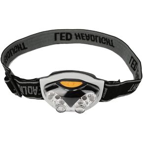 6 Led Adjustable Angle & Headband Strap Super Bright Headlamp 3 Mode 1200 Lumen Waterproof White Red Light Headlamp