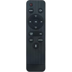 Replacement Remote Control Applicable for Onn Soundbar 100024201 100008045 100002635 Sound Bar Speaker Home Theater System
