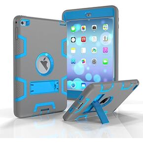 for ipad Mini 5 Case 2019, for ipad Mini 4 Case, Shock-Absorption High Impact Resistant Armor Defender Protective Cover Case with Kickstand Feature for ipad Mini 4 and ipad Mini 5 7.9" 2019 Case