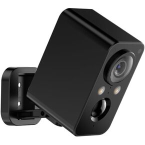 2Packs Security Cameras Wireless Outdoor: 180° Horizontal Cameras for Home Security Battery WiFi Cameras Outside Surveillance Camera CCTV Camera System with Color Night Vision Motion Sensor