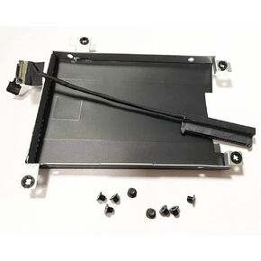 SSD SATA Hard Drive Cable w/ 2.5" HDD Caddy Bracket 0ND8N9 ND8N9 for Dell Latitude 5500 5501 5502 5505 Precision 3540 3541 3542 3550 3551 0XY5F7 XY5F7