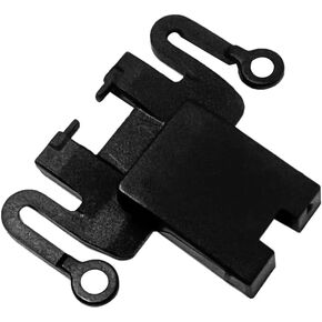 RJ45 Ethernet LAN Card Port Cover Cap Case Replacement for Lenovo Thinkpad E15 20RD 20RE(Black)