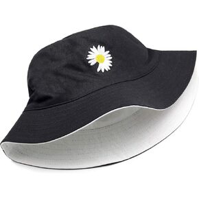 Everyday Cotton Style Bucket Hat Unisex Trendy Lightweight Outdoor Hot Fun Summer Beach Vacation Getaway Headwear