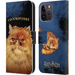 Head Case Designs Officially Licensed Harry Potter The Marauder's Map Prisoner of Azkaban II Leather Book Wallet Case Cover Compatible with Apple iPhone 15 Pro Max