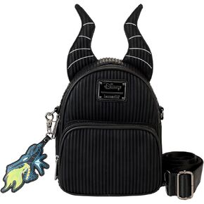 Loungefly Disney Villains Malificent Convertible Mini Backpack