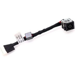 DC Power Jack Cable Harness Charging Port Replacement for Dell Alienware 17 R1 M17X R1 R5 VAS00 0R085W R085W DC30100M200