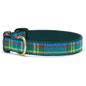 Up Country Kendall Plaid Pattern Dog Collars (Kendall Plaid Pattern Dog Collar, X-Large (18 to 24 Inches) 1 Inch Wide Width)