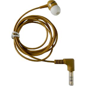1-Bud-B Brown Earphone w/Heavy-Duty Cord