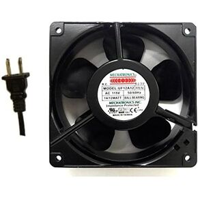 120x38mm IP55 Rated Fans (230V, High Speed)