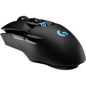 Logitech G903 Lightspeed Wireless Gaming Mouse, Hero 16K Sensor, 16000 DPI, RGB, Lightweight, Programmable Buttons, 140-Hour Battery Life, Rechargeable, Ambidextrous, PC/Mac, Black
