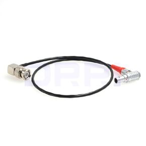 DRRI Ambient Recording LTC-Out Lockit Timecode Out Cable 5pin to BNC (Coiled Cable)