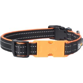 Collar, Reflective Nylon Dog Collar, Adjustable Heavy Duty Pet Collars with Quick Release Buckle for Large Dogs, L