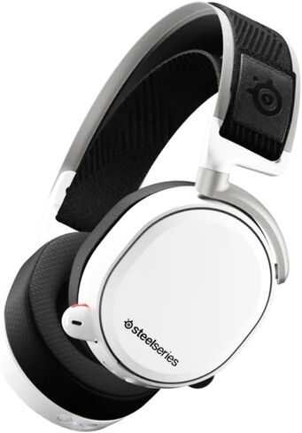 SteelSeries Arctis Pro Wireless Gaming Headset - High Fidelity 2.4 GHz Wireless - Mixable Bluetooth - Non-Stop Dual Battery - OLED Base Station - AI Noise Canceling Mic - PC, PS5, PS4, Mobile - Black in Saudi Arabia