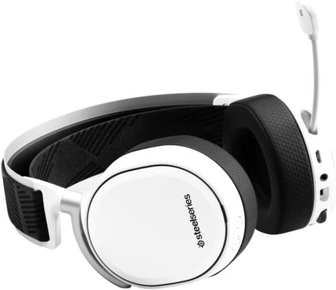 SteelSeries Arctis Pro Wireless Gaming Headset - High Fidelity 2.4 GHz Wireless - Mixable Bluetooth - Non-Stop Dual Battery - OLED Base Station - AI Noise Canceling Mic - PC, PS5, PS4, Mobile - Black in Saudi Arabia