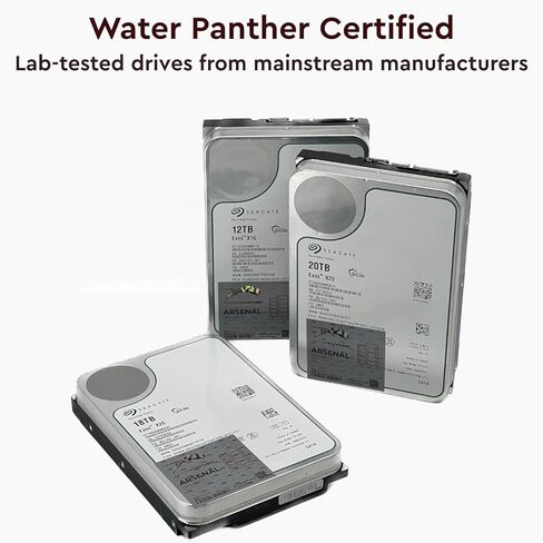 Water Panther WP X20 18TB 7200 RPM 512e SATA 6Gb/s 3.5" Enterprise Hard Drive - WPST18000NM003D (Renewed) in Saudi Arabia