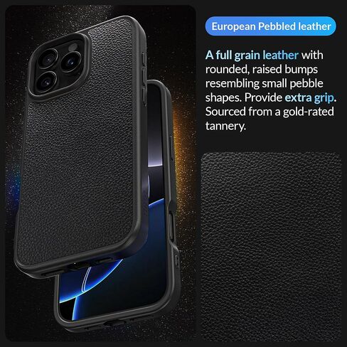 LONLI 2.0 - حافظة لهاتف iPhone 16 Pro Max - أقوى غطاء هاتف واقٍ مغناطيسي من ألياف الأراميد - [ممتص للصدمات بزاوية 360 درجة وإطار TPE داخلي] - [متوافق مع Magsafe] - ألياف الأراميد in Kuwait