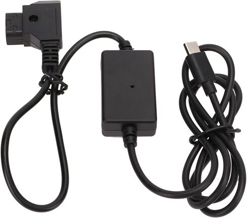 KIMISS D-Tap إلى USB-C كابل الطاقة D الحنفية ذكر لتنظيم 5 فولت USB نوع C إخراج كابل الطاقة للهاتف المحمول كاميرا مراقبة ملء الضوء in Saudi Arabia
