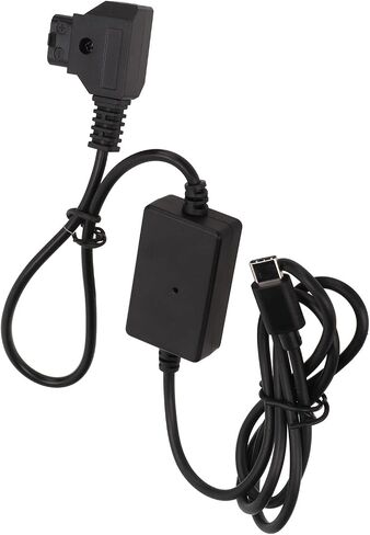 KIMISS D-Tap إلى USB-C كابل الطاقة D الحنفية ذكر لتنظيم 5 فولت USB نوع C إخراج كابل الطاقة للهاتف المحمول كاميرا مراقبة ملء الضوء in Saudi Arabia