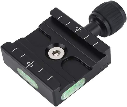 قطب مسمار Bipod السكك الحديدية محول رئيس أسود معدن مشبك معدني لوحة الإفراج السريع ل RRS Benropod رئيس Lj in Saudi Arabia