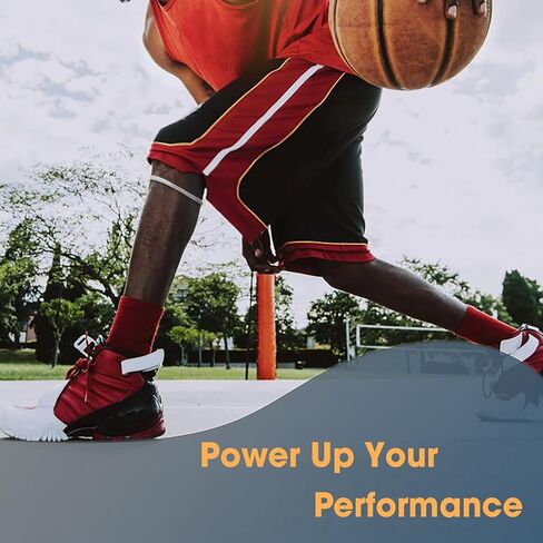 Knee Strap Patella Support: Knee Band for Patellar Tendon Pain Relief - Knee Brace for Tendonitis Jumpers Running Sports Basketball Men Women (Orange) in Saudi Arabia