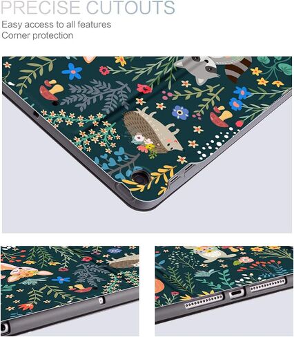for iPad 9th/7th/8th Generation Case, for iPad Case 9th Generation, for iPad 10.2 Case Multi-Angle Viewing, Auto Wake/Sleep, Adjustable Stand, Shockproof Protective Cover, Animal in Saudi Arabia