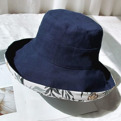 Women's Wide Brim Sun Hat Bucket Hat UV Sun Protection Beach Cap Fisherman Hats in Saudi Arabia