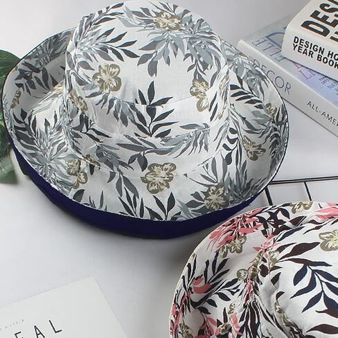 Women's Wide Brim Sun Hat Bucket Hat UV Sun Protection Beach Cap Fisherman Hats in Saudi Arabia