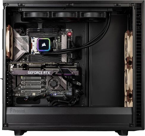 Velztorm Elite Workstation Crux II 24-Core Liquid Cooled 3D Modeling SolidWorks CAD Desktop (AMD Ryzen Threadripper 5965WX, Quadro RTX A6000 48GB, 128GB DDR4, 8TB PCIe SSD + 6TB HDD, Win 11 Pro) in Saudi Arabia