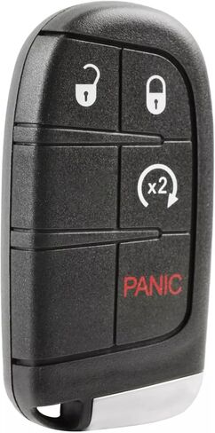 Smart Key for Jeep Grand Cherokee 2014-2022, Alliskeys 5-Button Proximity Key Fob Replacement for Jeep Grand Cherokee 2014-2022 M3N-40821302 in Saudi Arabia