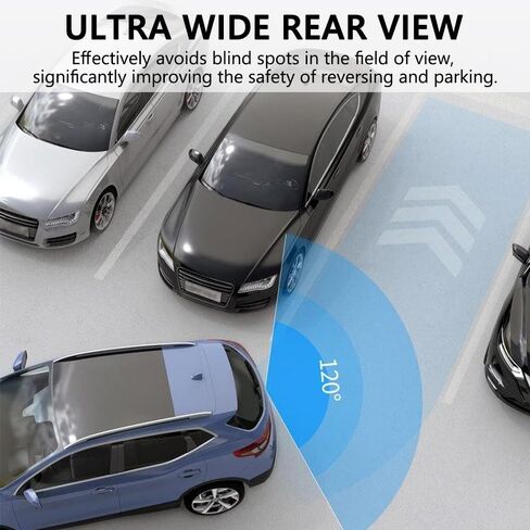 كاميرا احتياطية لاسلكية مع إشارة رقمية ثابتة 4.3 بوصة نظام مراقبة كاميرا الرؤية الخلفية HD1080P كاميرا عكسية للرؤية الليلية مقاومة للماء للسيارة والشاحنات وسيارات الدفع الرباعي والشاحنات والمقطورة وRV in Kuwait