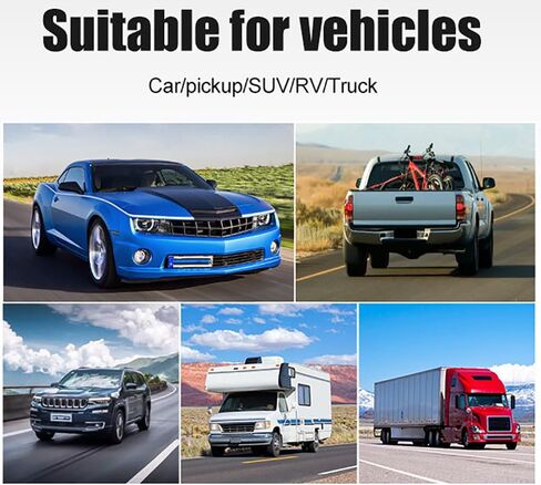 كاميرا احتياطية لاسلكية مع إشارة رقمية ثابتة 4.3 بوصة نظام مراقبة كاميرا الرؤية الخلفية HD1080P كاميرا عكسية للرؤية الليلية مقاومة للماء للسيارة والشاحنات وسيارات الدفع الرباعي والشاحنات والمقطورة وRV in Kuwait