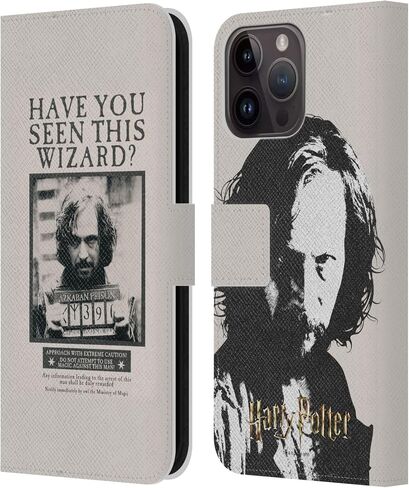Head Case Designs Officially Licensed Harry Potter The Marauder's Map Prisoner of Azkaban II Leather Book Wallet Case Cover Compatible with Apple iPhone 15 Pro Max in Saudi Arabia