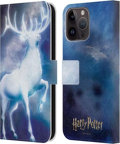 Head Case Designs Officially Licensed Harry Potter The Marauder's Map Prisoner of Azkaban II Leather Book Wallet Case Cover Compatible with Apple iPhone 15 Pro Max in Saudi Arabia