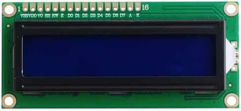 3 قطعة وحدة عرض LCD 1602 مع إضاءة خلفية زرقاء 51 لوحة تعليمية LCD1602 16x2 LCM أحرف AIP31066 لاردوينو راسبيري بي in Kuwait