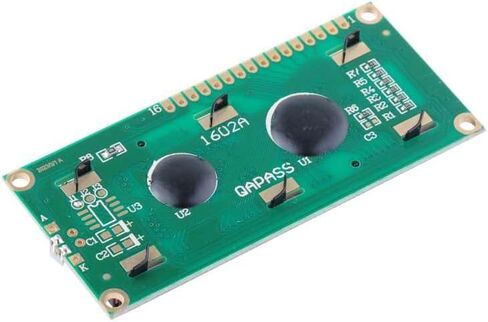 3 قطعة وحدة عرض LCD 1602 مع إضاءة خلفية زرقاء 51 لوحة تعليمية LCD1602 16x2 LCM أحرف AIP31066 لاردوينو راسبيري بي in Kuwait